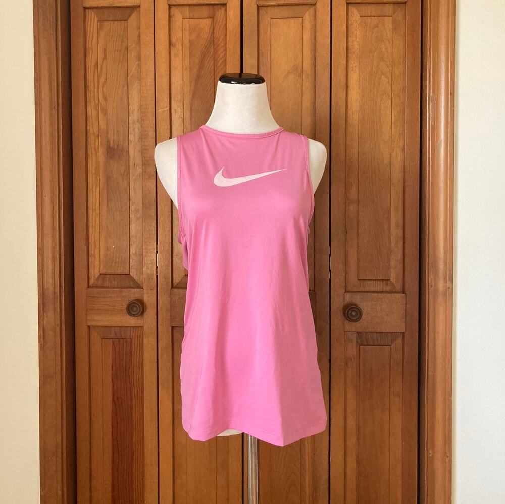 Nike Pink Activewear Tank Top, Size XS